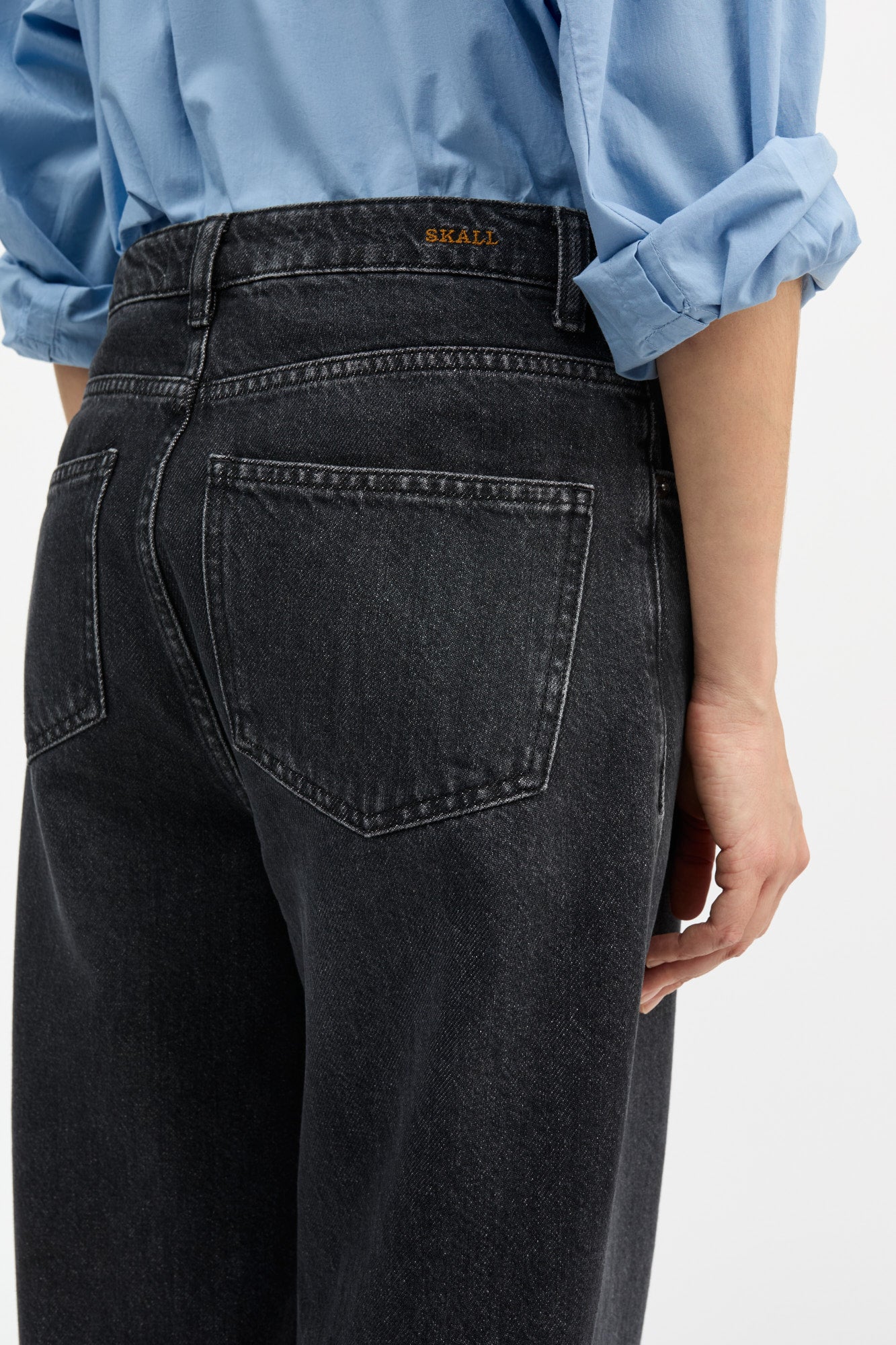 Skall Studio Maddy straight jeans Jeans Vintage washed black